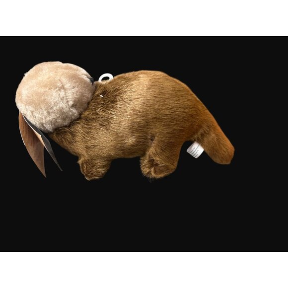 Sea Otter Plush Toy  2005 Brown Soft Stuffed Animal 10" USPS Licensed - Picture 6 of 6